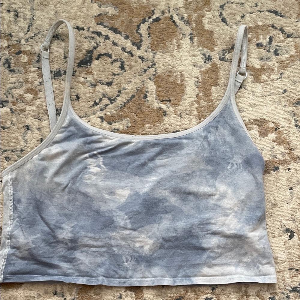 Old Navy Blue and White Camisole
